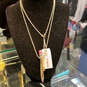 Flash sale Betsey Johnson ✏️ pencil necklace
